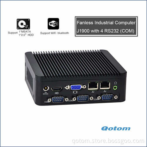 2017 Low Cost J1900 Quad Core Dual Lan Industrial Mini Pc